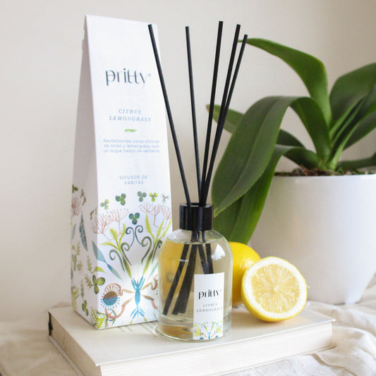 Difusor Varillas Citrus Lemongrass 130 ml