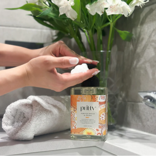 Jabón Espuma Naranja Dulce y Cedro 500 ml