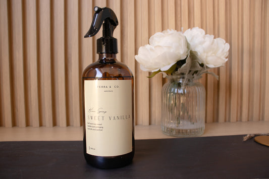 Home Spray - Sweet Vanilla: Dulzura envolvente de vainilla 500ml.