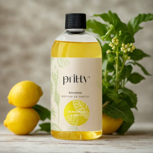 Recarga Difusor Varillas Verbena & Limón 300 ml + varillas