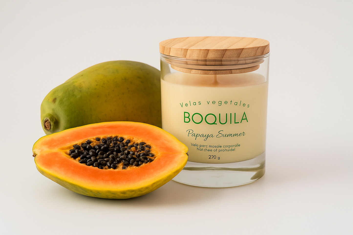 Vela Cosmética para Masaje - Papaya Summer 220g