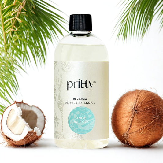 Recarga Difusor Varillas Agua de Coco 300 ml + varillas