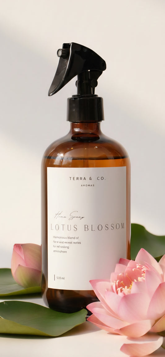 Home Spray - Lotus Blossom: Delicada fragancia de loto 500 ml